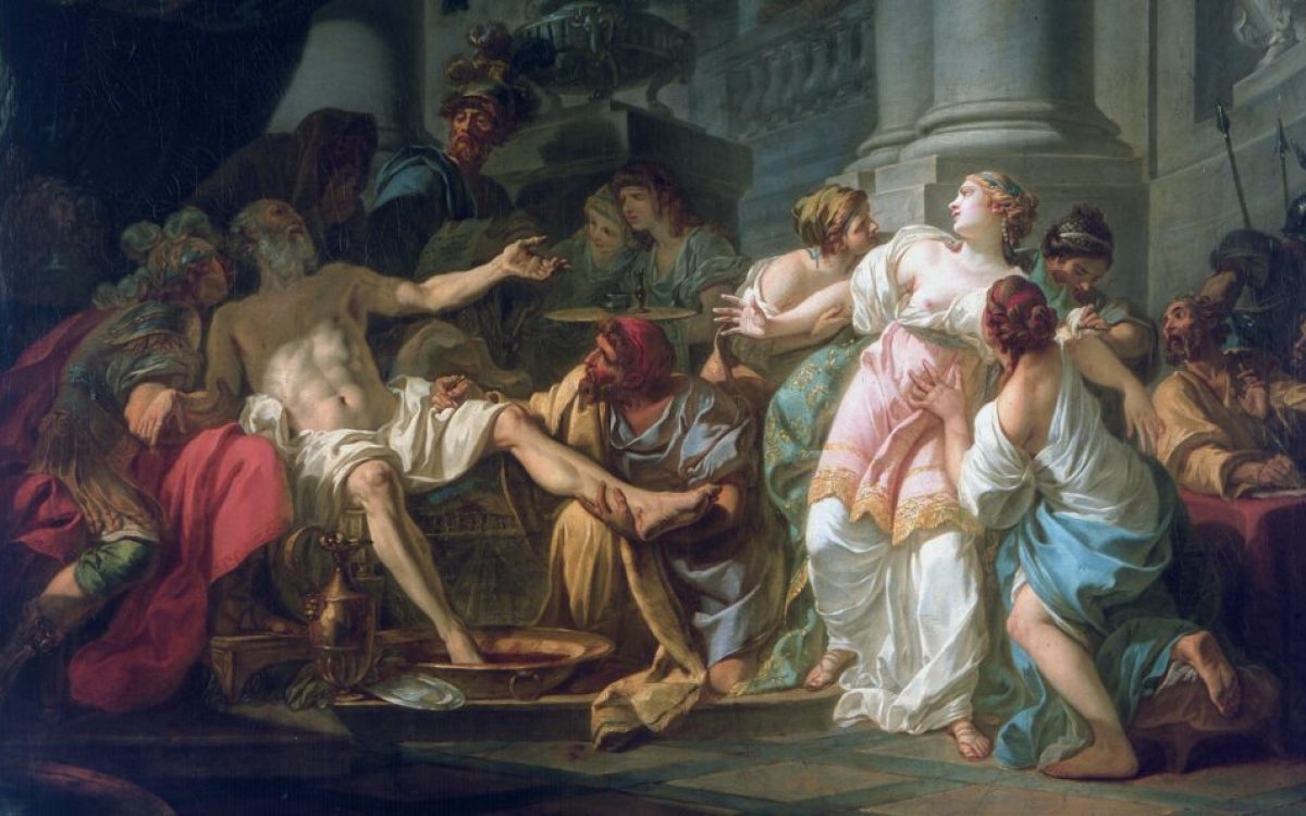 The death of Seneca 
*oil on canvas 
*123 x 160 cm 
*1773